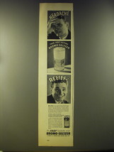 1946 Bromo-Seltzer Medicine Advertisement - Headache take fast-acting - $14.99