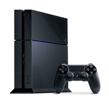 Sony Playstation 4 PS4 500GB Console Jet Black With Controller Great Con... - $274.95