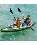 Intex 68306np-Inflatable kayak challenger k2 with 2 oars, 351 x 76 x 38 cm - $513.94