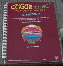 Organ-izing Popular Music, Al Hermanns, 1969, Book 2 - NICE OLD MUSIC BOOK - $9.89