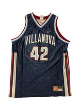 VTG Nike Villanova Men's Basketball Jersey Sz L #42 90s NCAA Big East Made N USA - $66.50
