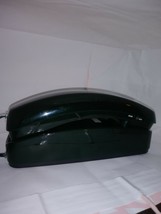 AT&T 210 Corded Trimline Forest Green Pushbutton Telephone Landline Working EUC - $16.82