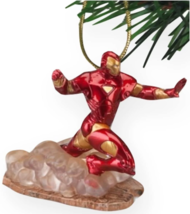 The Avengers Iron Man Ornament Hands Up 3&quot; Rare Ornament PVC Figurine Charm - $29.99