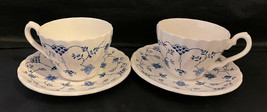 Myott Meakin Vintage Coffee Cups Tea Cups Made in England 2 Cups 2 Saucers - $27.00