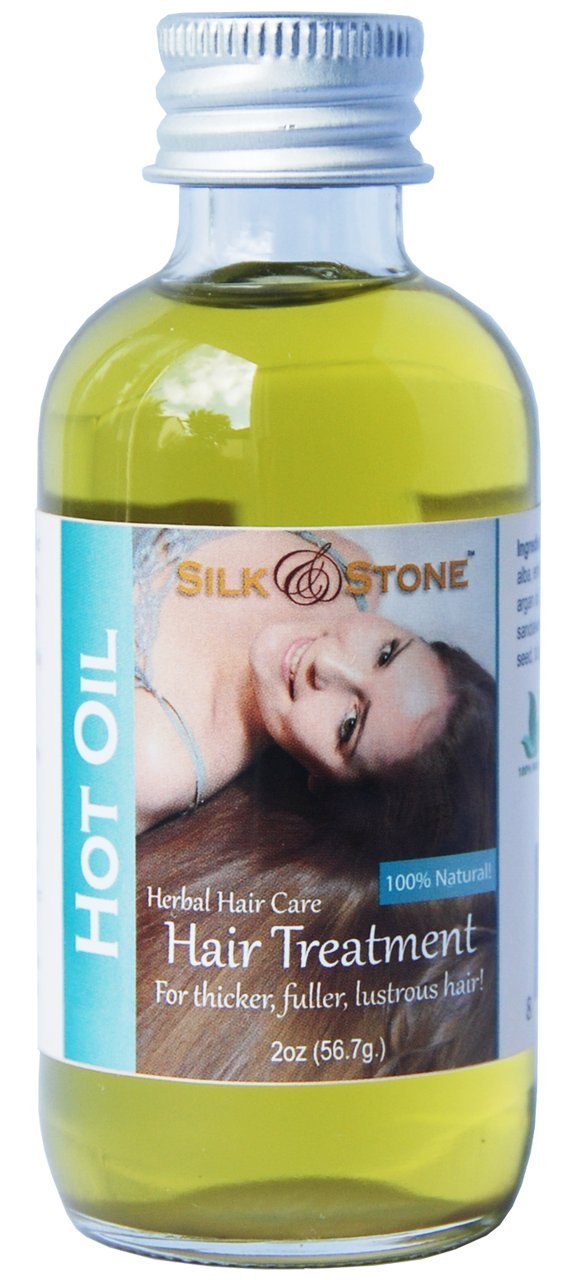 Silk & Stone 100% Pure & Natural Ayurvedic Hot Oil Hair Treatment for Healthy, L