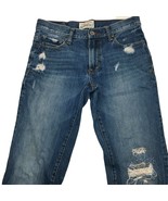 Aeropostale Benton 31x30 Distressed Mens Blue Jeans Original Bootcut 100... - $34.99