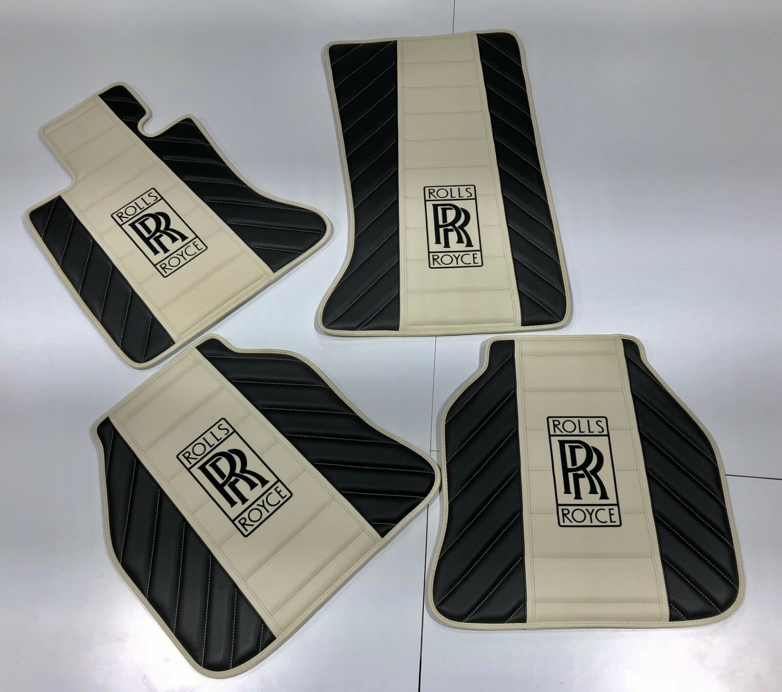 Rolls Royce Wraith, Dawn, Phantom, Ghost Eco Leather Floor Mats, Trunk