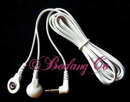 *+BONUS* Electrode Lead Cable/Wire~2.5mm Plug~for HEALTH HERALD Digital ... - $6.75