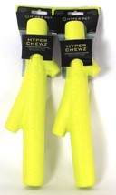2 Ct Hyper Pet Hyper Chewz Stick Lightweight Resistant EVA Foam Dog Toy