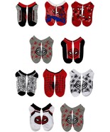 SPIDER-MAN MARVEL COMICS 5 or 10-Pack Low Cut No Show Socks Kids Ages 3-... - $9.89+