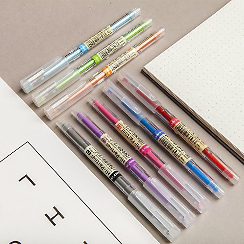 CHoSCH CS8623 8Colors Rollerball Pen Set, Beautiful Colors Gel Ink Pen Pack Fo Rollerball Pens