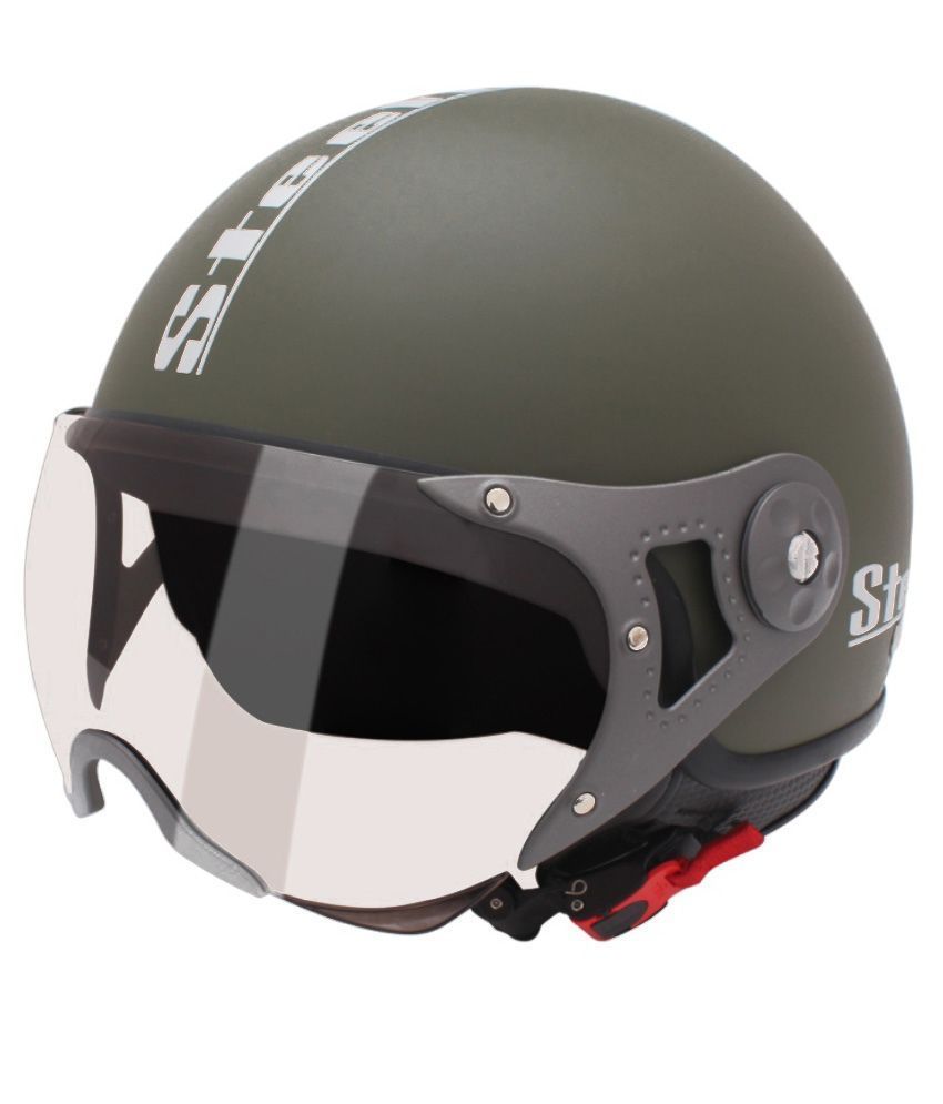 Motorcycle Half face Helmet pilot style Biker Helmets quality bike gear