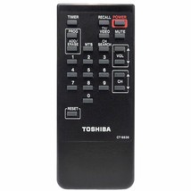 Toshiba CT-9538 Factory Original TV Remote CF2761A, CF2662B, CF2052A, CF... - $10.59