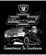 Felix The Cat With The Raiders Logo and A Chevy Impala Men&#39;s Tank Tops - $21.99