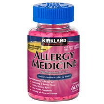 Kirkland Signature Allergy Relief Medicine HCI 25 mg 600 Minitab Compare... - $12.99