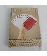 Jumbo Playing Cards 4.7&quot; x 6.7&quot; Complete Deck Crafted Imports Easy to Read - $11.65