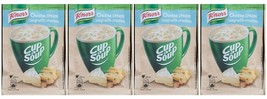 4 bags KNORR instant soup Creamy Cheese with croutons Quick and Easy - $6.79