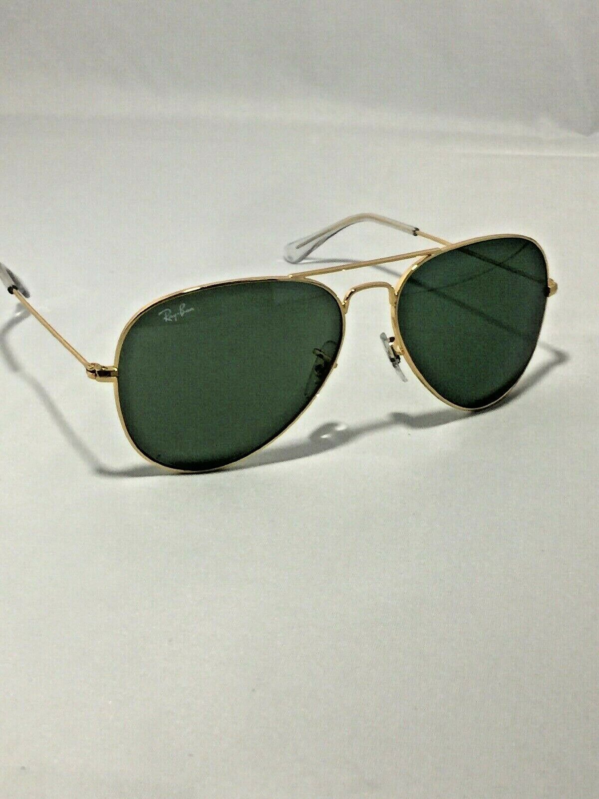 Ray-Ban RB3025 Aviator Classic L0205 Gold Frame/Green Classic G-15 ...
