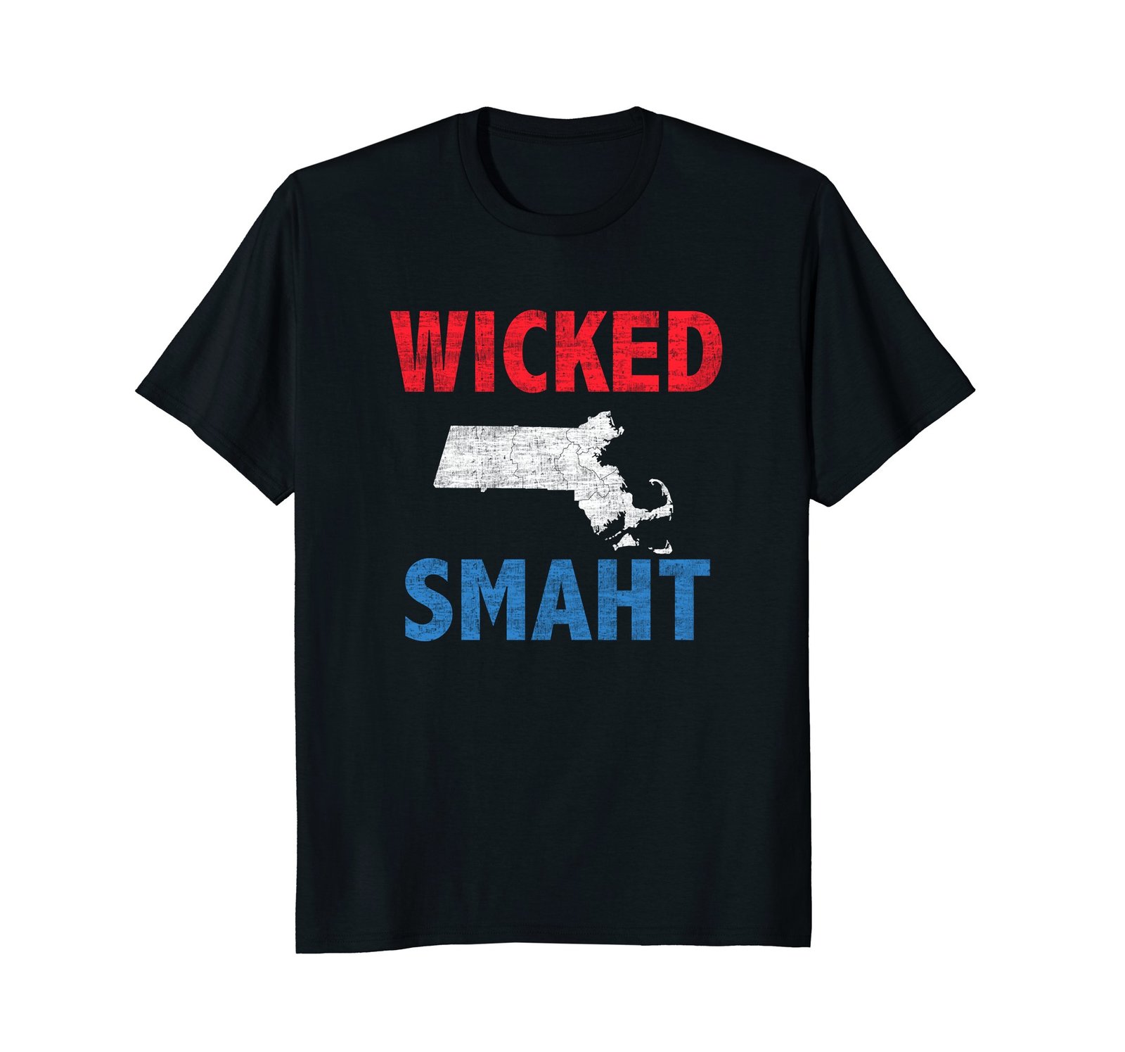 Wicked Smaht T-shirt Funny Boston Tee - T-Shirts, Tank Tops