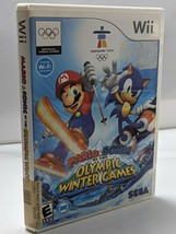 Mario &amp; Sonic at the Olympic Winter Games (Nintendo Wii, 2009) Complete - $14.80