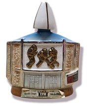 NFL Hall of Fame 1972 Jim Beam Decanter Canton Ohio Pro Football Edition image 1