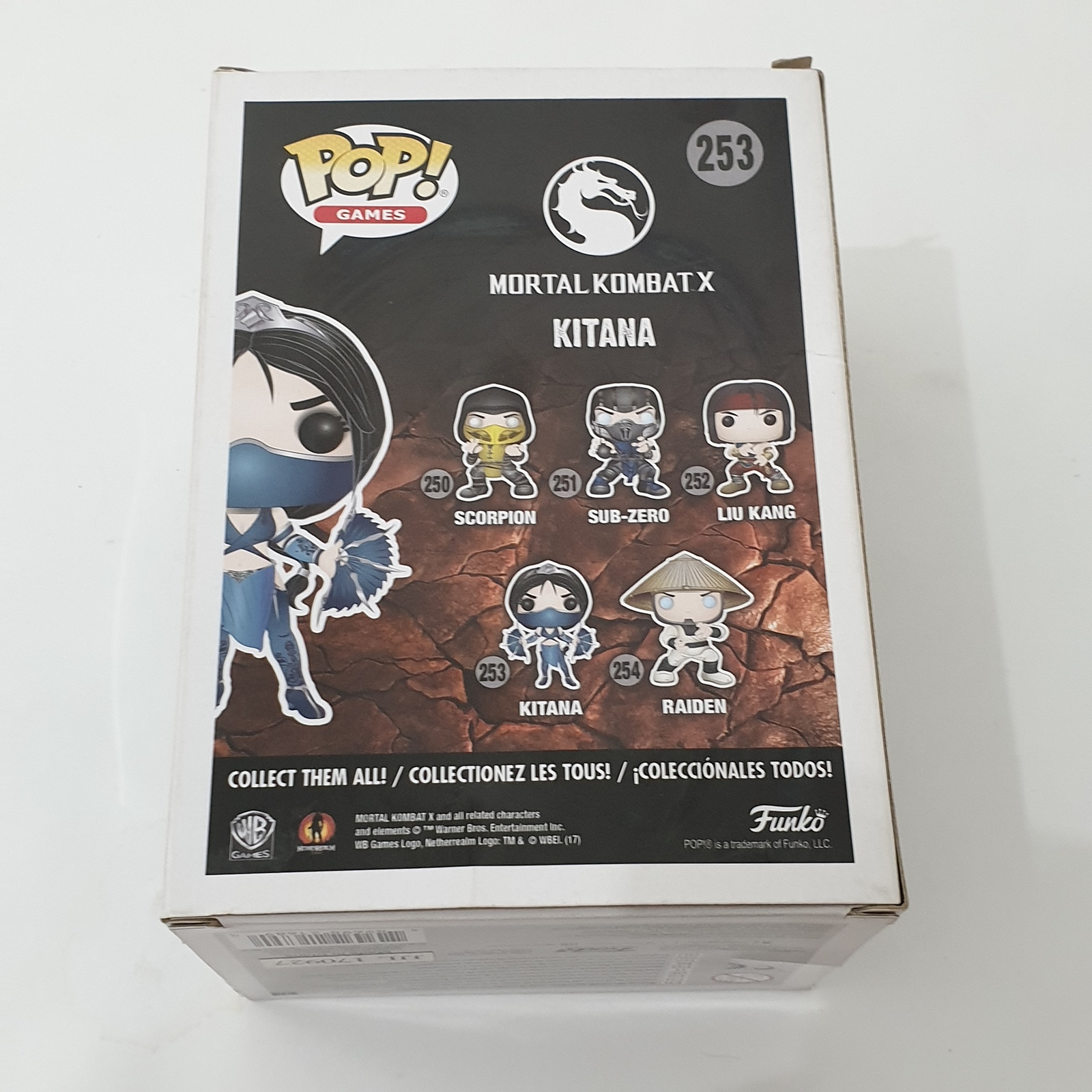 mortal kombat kitana funko pop