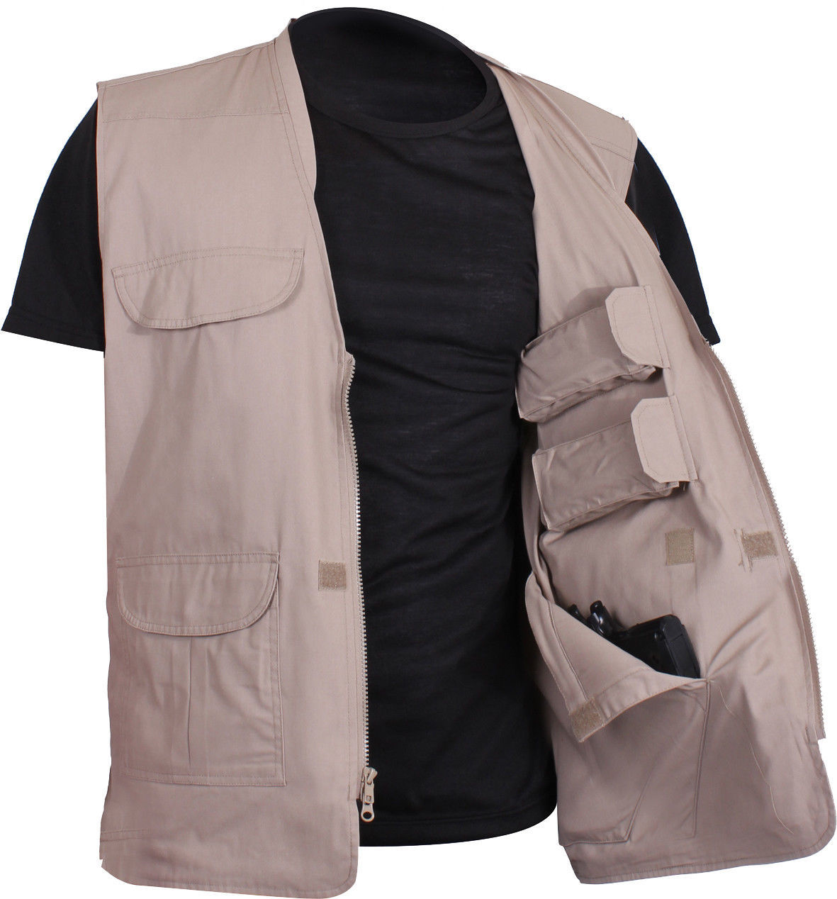 Professional Tactical Concealed Carry Vest Cargo Travel Plainclothes