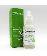 Offernova Concentrated Hyaluronic Acid Serum Vit C Centella Asiatica 2oz new - $19.99