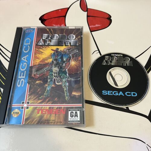 Robo Aleste- Sega CD W/manual + Case - $157.50