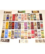 45 1930s-50 Antique Matchbook Match Covers Hotel Night Club Restaurant Cafe - $34.99