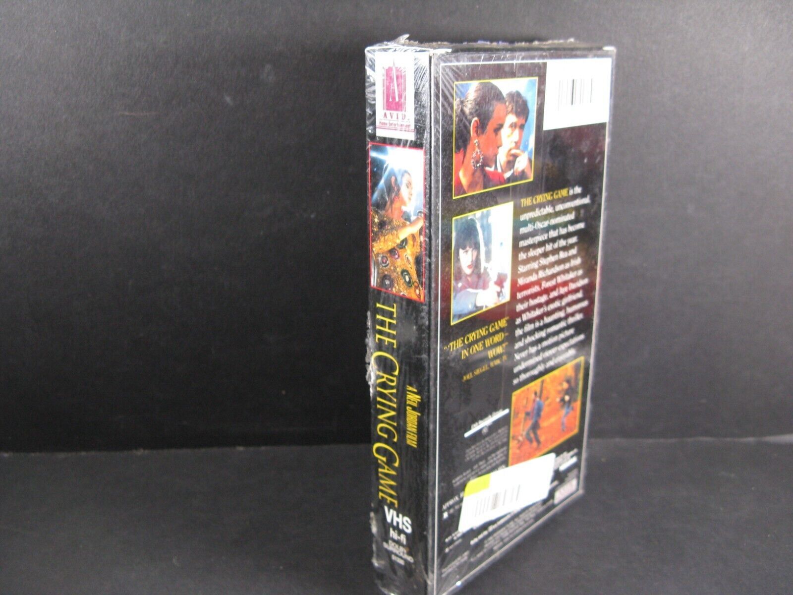 The Crying Game Vhs Stephen Rea Miranda Richardson Forest Whitaker
