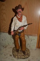 Daniel Monfort Original Rifleman Cowboy Western Sculpture Art 15.5&quot; - $155.15