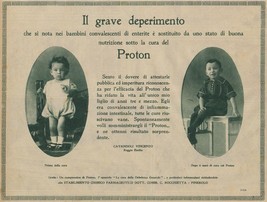 J0929 Proton - Cavandoli Vincenzo - Reggio Emilia - Advertising D&#39;Epoca ... - $7.81