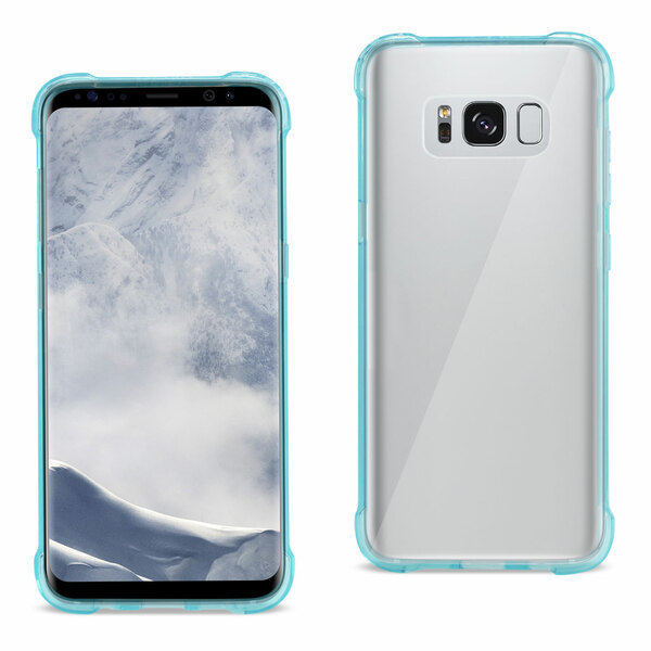 Reiko Samsung Galaxy S8 Clear Bumper Case With Air Cushion Protection In Clea...