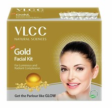 VLCC Gold Facial Kit For Luminous & Radiant Complexion 60 gm - $15.59