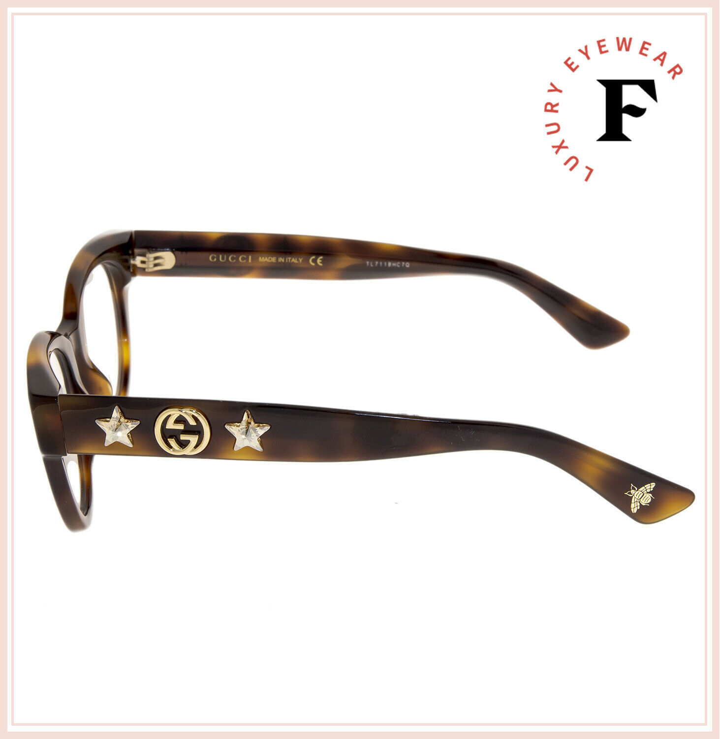gucci havana eyeglass frames