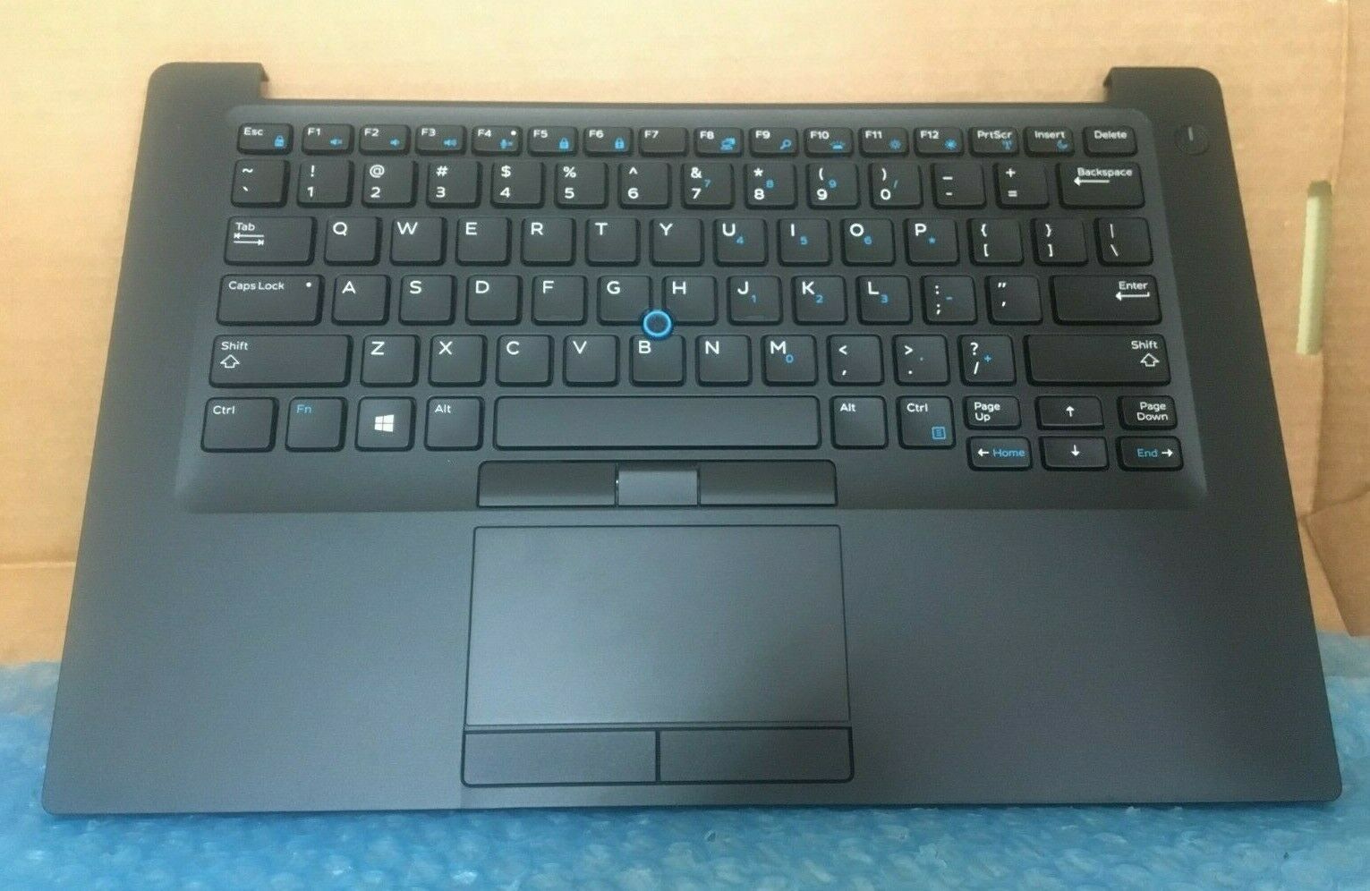 Genuine Dell Latitude 7490 E7490 Palmrest US Backlit Keyboard Touchpad ...