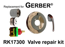 For Gerber Safetemp II Rk17300 Pressure Balance Shower Rebuild Kit - $123.90
