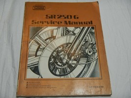 1980 Yamaha SR250 Exciter Tienda Reparación Servicio Manual - $78.32