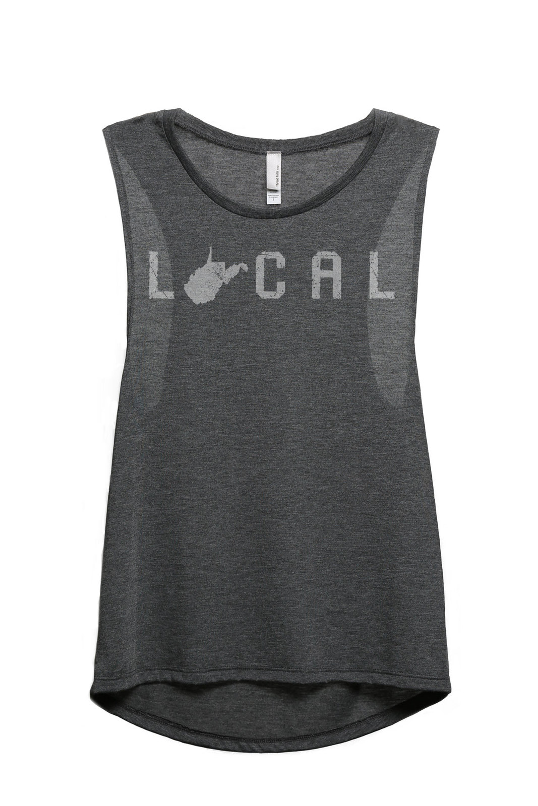 Image of Thread Tank Local West Virginia State Women's Sleeveless Muscle Tank Top Tee Cha