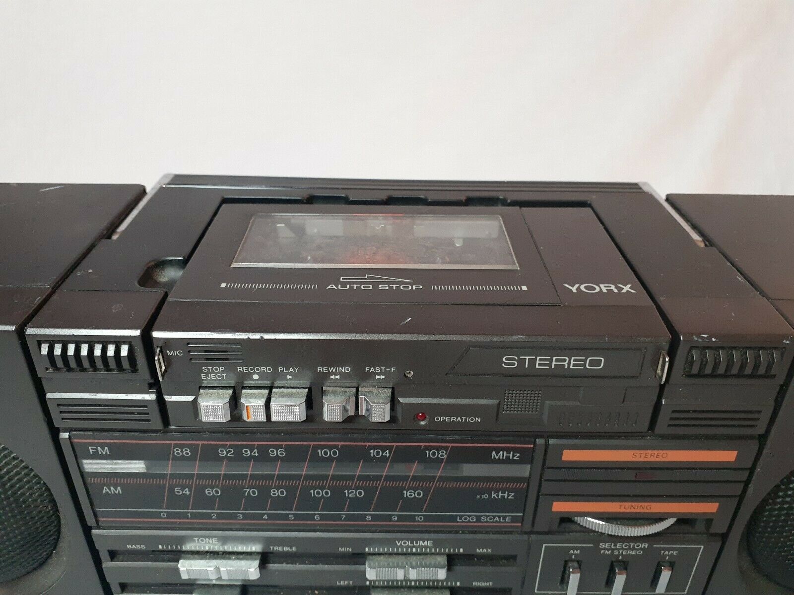 Yorx BP05R Cassette Boombox Removable Walkman Boomboxes