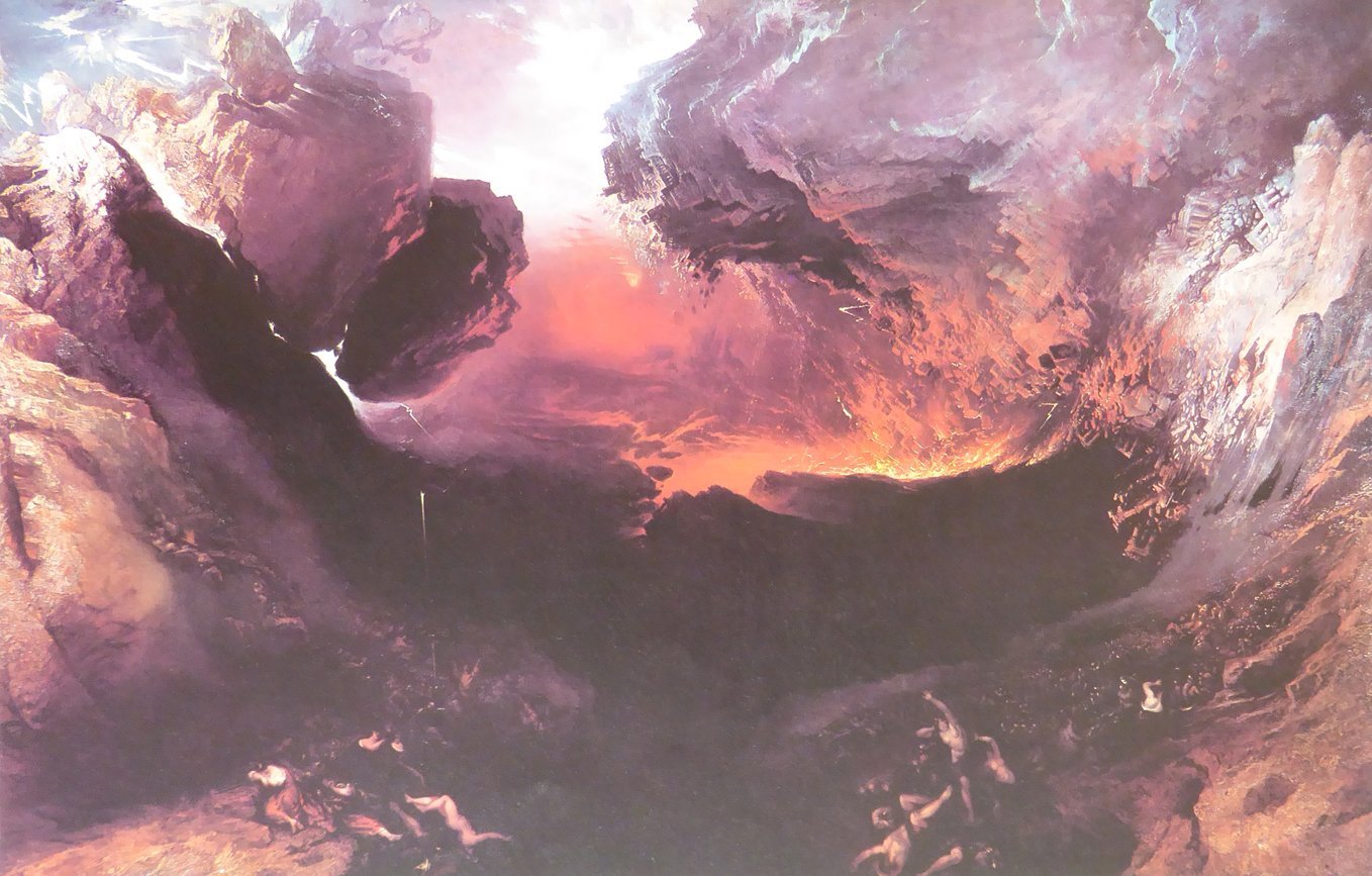 The Great Day of his Wrath John Martin Framed Picture 16 The Great Day of his Wrath John Martin Framed Picture 16