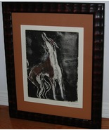 Hound Dog Art Monotype Solomon - $239.00