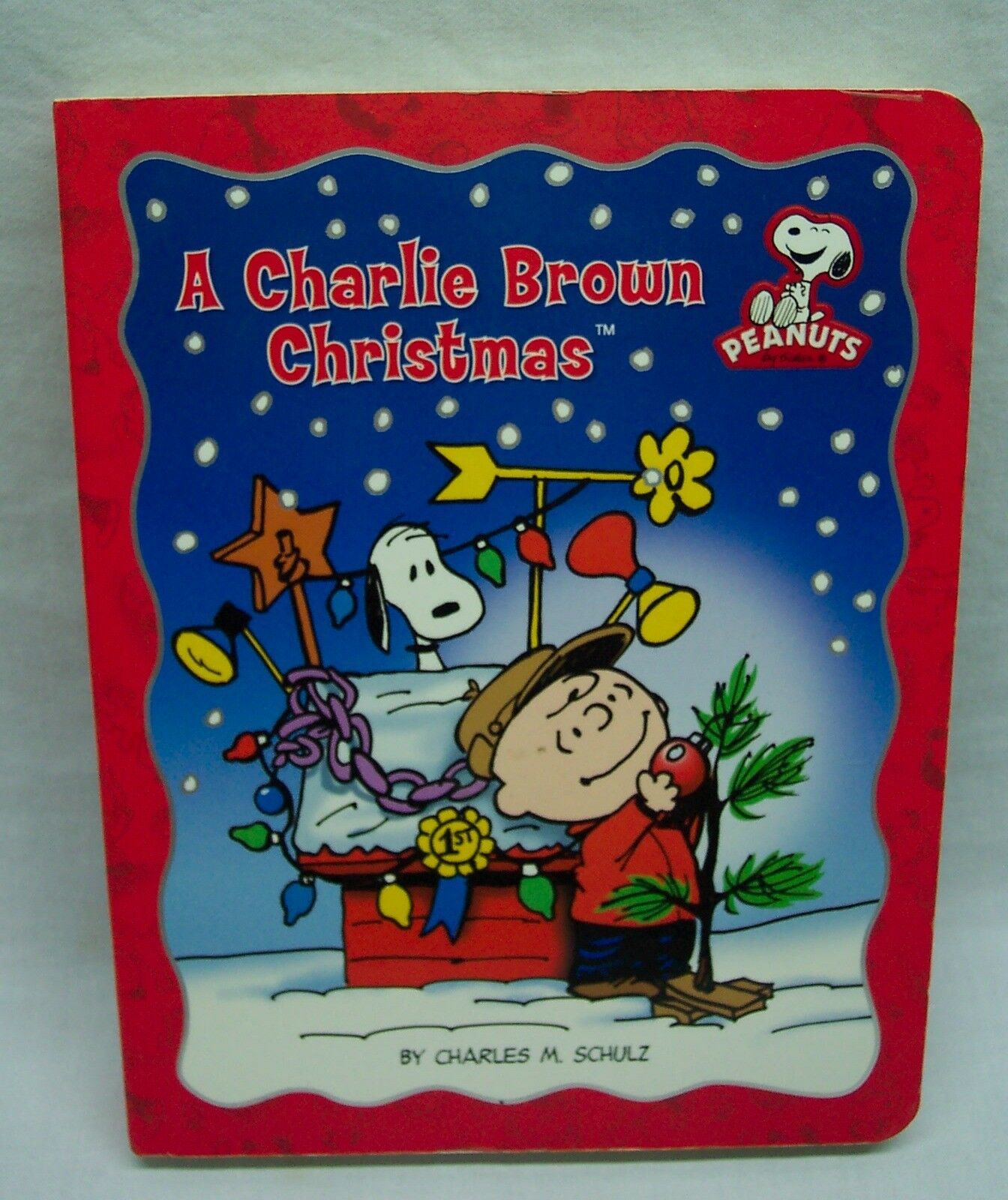 Peanuts A CHARLIE BROWN CHRISTMAS by Charles Schulz Hardcover BOARD
