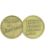 Commitment To Excellence Together Everyone Achieves More Bronze Medal Co... - $1.70