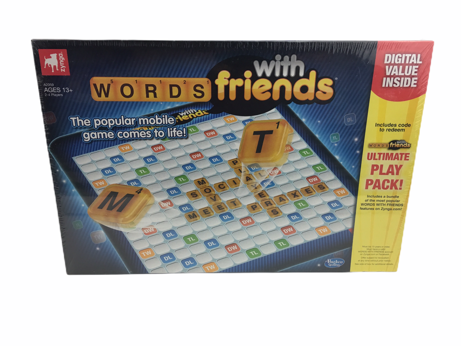 Hasbro Words With Friends Family Board Game  1970Now
