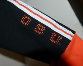 Starter Oklahoma State University Cowboys Orange Mens Medium Zip Up Jacket image 2