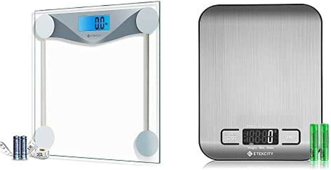 InstaTrack Large Dial Metal Analog Bathroom Scale with Silver Mat