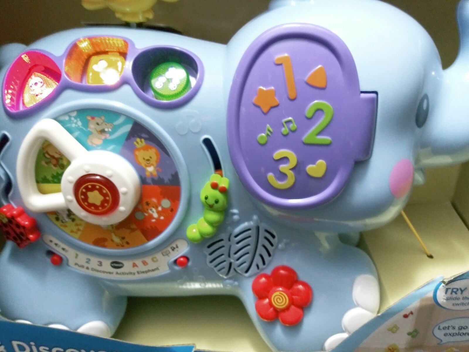 vtech play and pull elephant