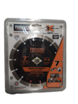 Ridgid 7&quot; Segmented Diamond Blade for Masonry Cutting SG70CP NEW - $26.18